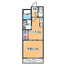 梅町マンション 2階/-