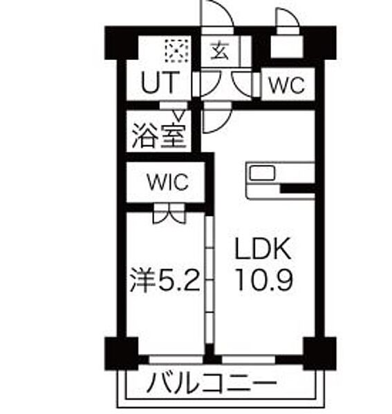 静岡県沼津市西条町(賃貸マンション1LDK・4階・40.03㎡)の写真 その2