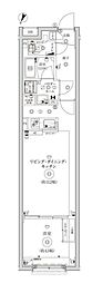 クレアティフ池袋 1LDKの間取図画像