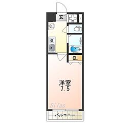 ルフォン今里 6階/-