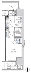 パークアクシス名古屋山王 1Kの間取図画像