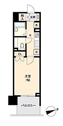 HF仙台長町レジデンス 1Kの間取図画像