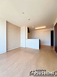 ソレアードII 1階2LDKのリビング/ダイニング