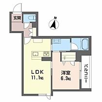 アヴニール上杉 202 ｜ 宮城県仙台市青葉区上杉４丁目6-44（賃貸マンション1LDK・2階・43.03㎡） その2