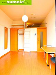 レオパレスあきば 1階1Kのリビング/ダイニング