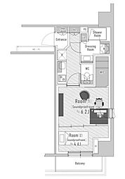 TRACK向ヶ丘遊園 2Kの間取図画像