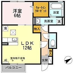 ハイツ　ルピナス 1階/102