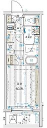 ブライズ笹塚 1Kの間取図画像