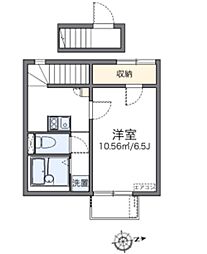 レオネクストプリムローズハウス 1Kの間取図画像