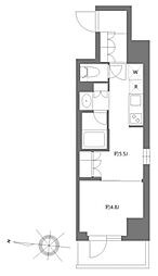 GRANPASEO清澄白河2 1DKの間取図画像