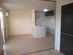 ラフレ仲道Ｆ 1階2LDKのリビング/ダイニング