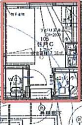 TM蒲田 ワンルームの間取図画像