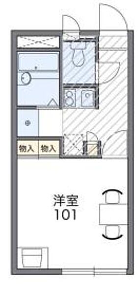 レオパレスオリーブ 104｜神奈川県川崎市多摩区堰３丁目(賃貸アパート1K・1階・20.28㎡)の写真 その2