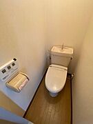 【トイレ】嬉しいウォシュレット付き