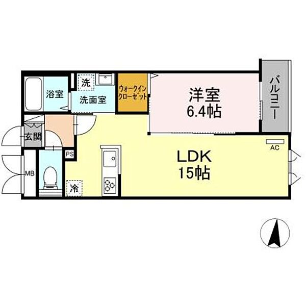 GRAND SOLEIL 401｜神奈川県川崎市高津区上作延１丁目(賃貸マンション1LDK・4階・47.73㎡)の写真 その2