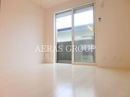 グレース八幡 1階ワンルームのリビング/ダイニング