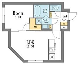 LEGALAND荻窪ANNEX 1階1LDKの間取り