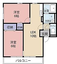 プレアデスIIIII 2107 ｜ 静岡県富士市比奈1294-1（賃貸アパート2LDK・1階・49.85㎡） その2