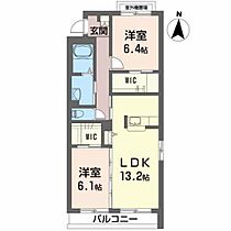 ＭＡＩＳＯＮ・ＭＡＳＴ売市Ｂ 303 ｜ 青森県八戸市長根４丁目2-23（賃貸マンション2LDK・3階・66.20㎡） その2