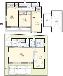 Sumai-to川口市本蓮01 1階3LDKの間取り