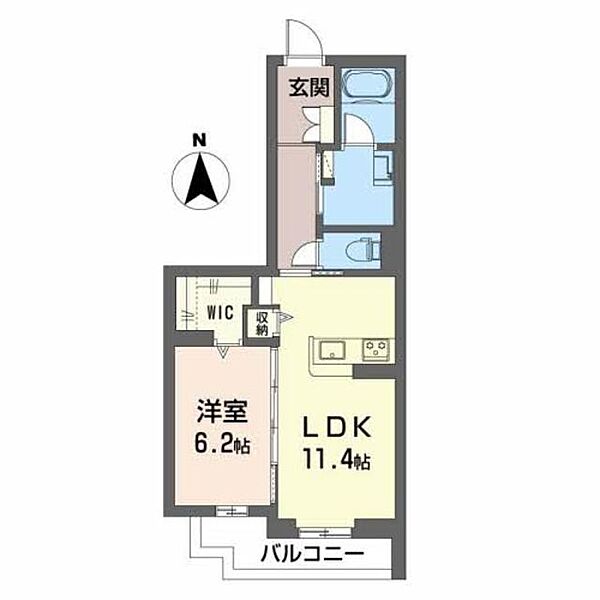 シャーメゾンＮＡＣ 0402｜奈良県奈良市杉ヶ町(賃貸マンション1LDK・4階・48.47㎡)の写真 その2