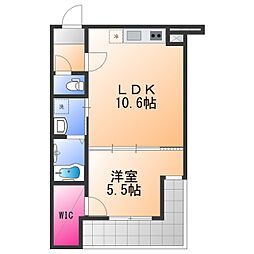ピコットヴィレッジ 1LDKの間取図画像