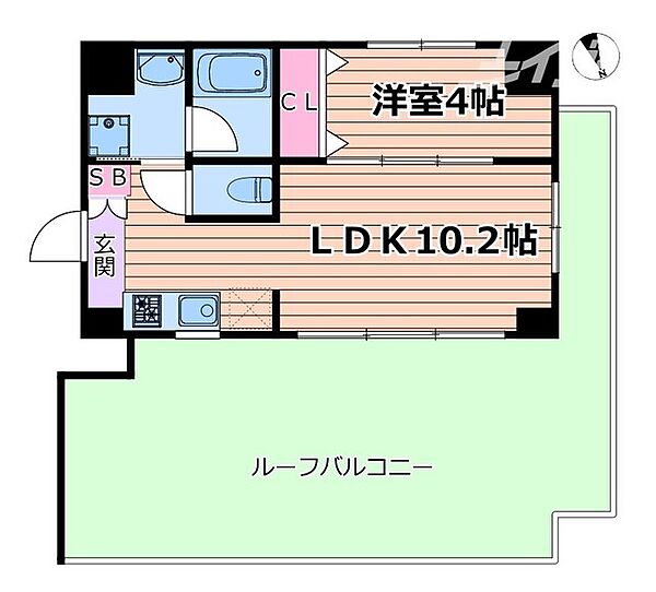 BROAD大阪天満RESIDENCE ｜大阪府大阪市北区天満２丁目(賃貸マンション1LDK・10階・32.83㎡)の写真 その2