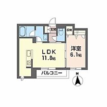 シャーメゾン　エリゼII A0302 ｜ 山口県山口市小郡下郷2890-5（賃貸マンション1LDK・3階・42.00㎡） その2