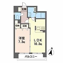 フロンティア北四番丁 902 ｜ 宮城県仙台市青葉区木町通２丁目1-6（賃貸マンション1LDK・9階・44.80㎡） その2