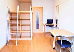 レオパレスイエルバ 205 2階1Kのリビング/ダイニング