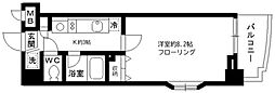 SKガーデン葛西5 1Kの間取図画像