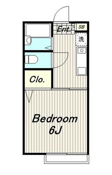 メゾンドエメラルドII 203..｜東京都多摩市関戸２丁目(賃貸アパート1K・2階・19.80㎡)の写真 その2