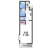 リヴェール東野  ｜ 大阪府大阪狭山市東野西１丁目（賃貸アパート1K・2階・27.26㎡） その2