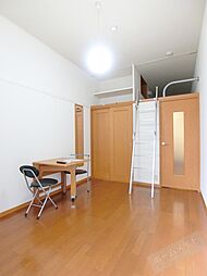 レオパレスれもんの 1階1Kのリビング/ダイニング