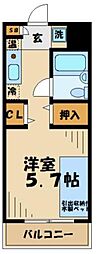 多摩学生マンション 4階