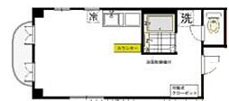 大信ビルNo2 3階ワンルームの間取り