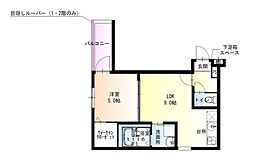 フジパレス百舌鳥八幡館VI番館 2階