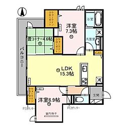 JR関西本線 東部市場前駅 徒歩8分 2階/-