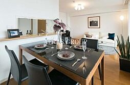 エンブレムコート明石町 4階1Kのリビング/ダイニング