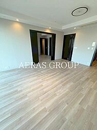 赤坂タワーレジデンストップオブザヒル 39階1LDKのリビング/ダイニング