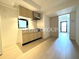 サンウッドフラッツ新宿四谷三丁目 602 6階1DKのリビング/ダイニング