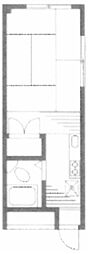 ラーク相模台 ワンルームの間取図画像