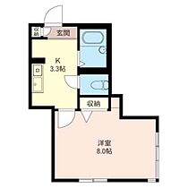 ＢＥＲＥＯ　ＫＡＮＡＭＡＣＨＩ2丁目 00201 ｜ 東京都葛飾区金町２丁目22-10（賃貸マンション1K・2階・25.20㎡） その2