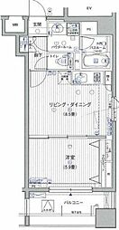 ラグジュアリーアパートメント三ノ輪 2階1LDKの間取り
