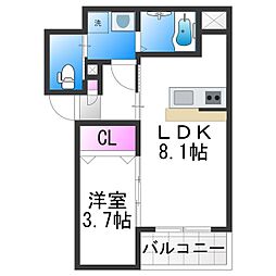 グランフォーレ平野 3階/-