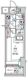 セジョリ高井戸II 2階1Kの間取り