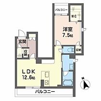 シャーメゾンクージースクエア A0201 ｜ 長崎県諫早市西小路町691-9、10（賃貸マンション1LDK・2階・52.14㎡） その2