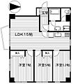 白金台八光マンション3階21.5万円