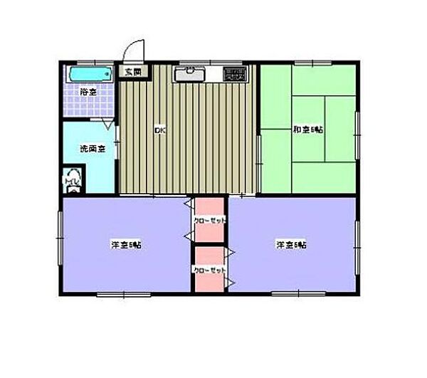 神奈川県伊勢原市笠窪(賃貸アパート3DK・2階・54.70㎡)の写真 その2