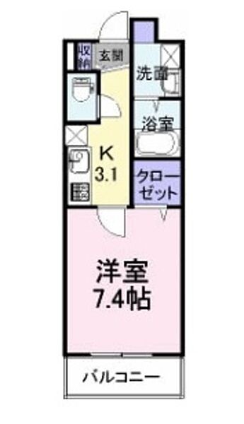 大阪府堺市中区深井沢町(賃貸マンション1K・3階・26.96㎡)の写真 その2